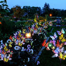 2 Packs Solar Outdoor Butterfly Lights