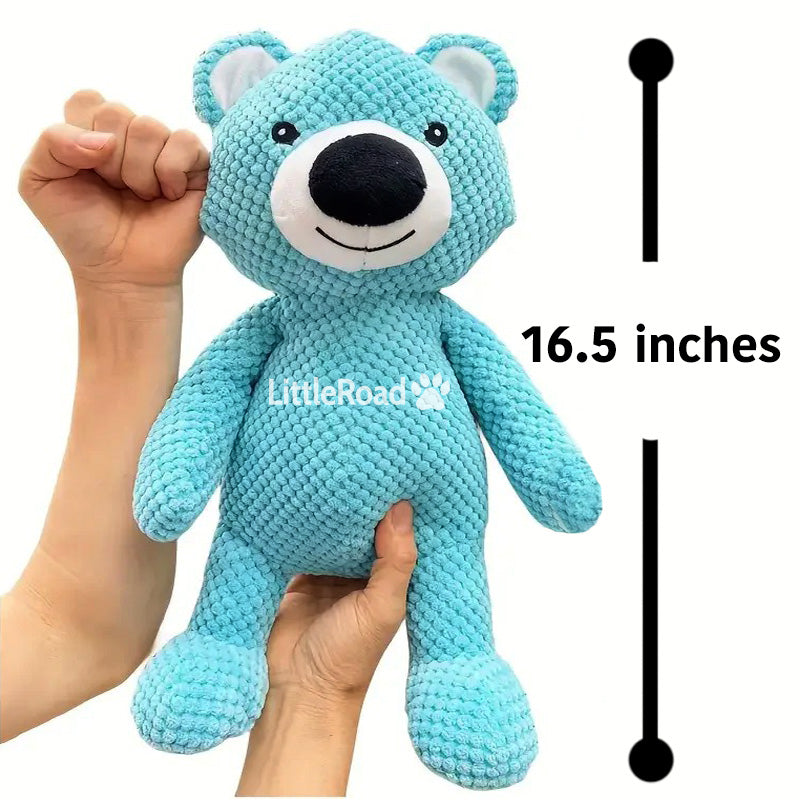 Indestructible Teddy Bear Toy For Aggressive Chewers | The Blue Giant Bear
