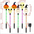 2025 Upgraded π»π 6-Packs LED Solar Halloween Ground Lights