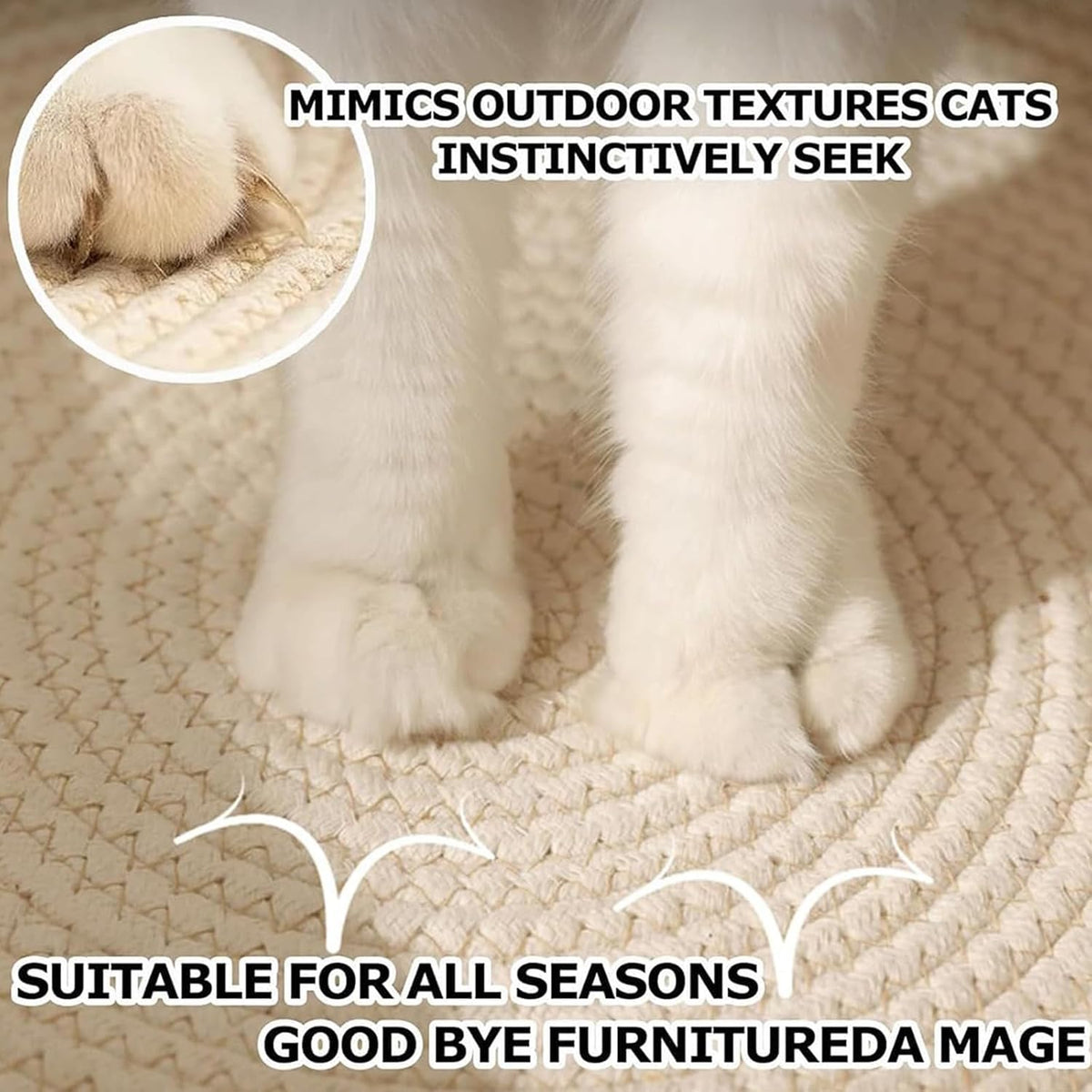 Stimuli Handwoven Basket for Cats