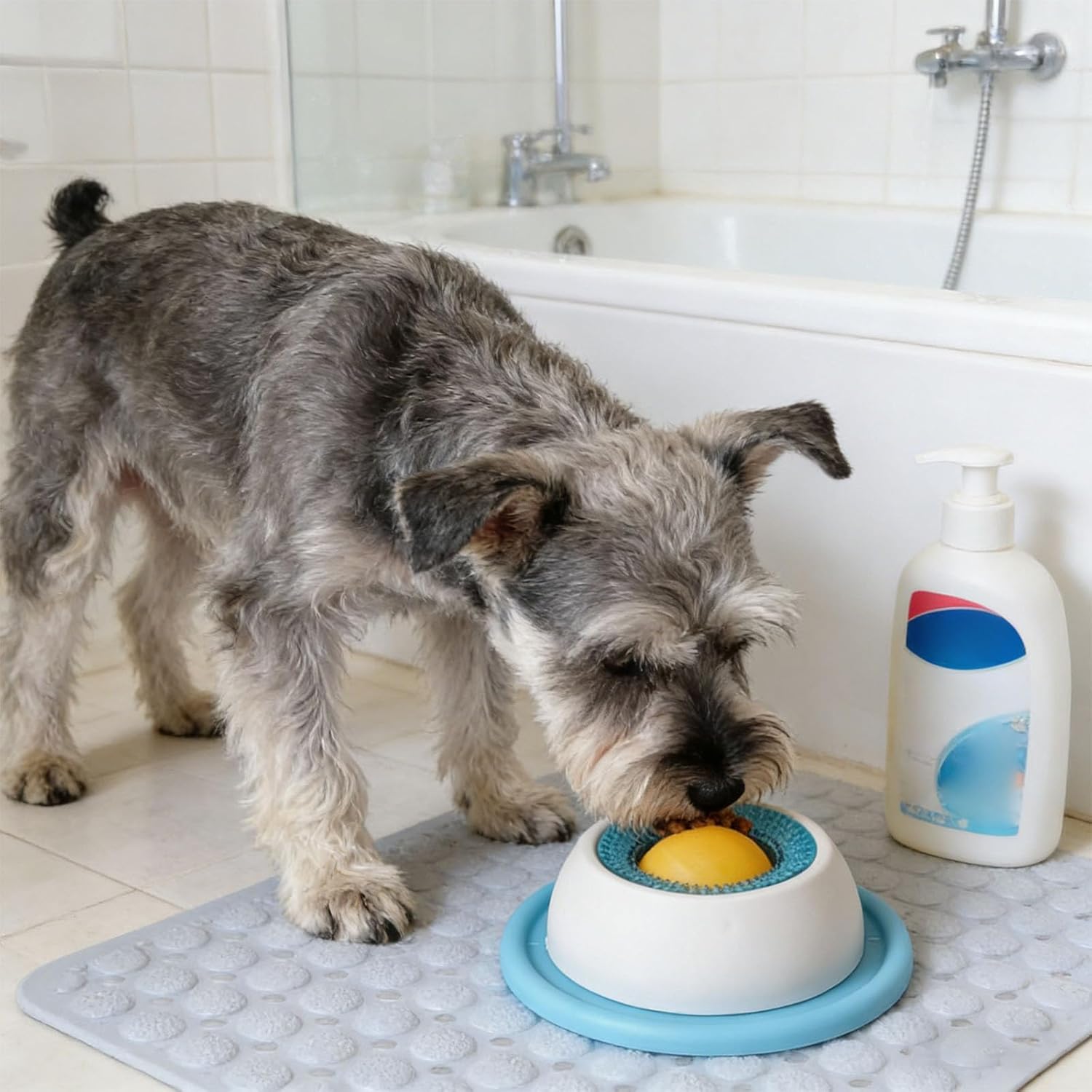 Interactive Lick Mat Slow Feeder Enrichement Toy for Dogs and Cats