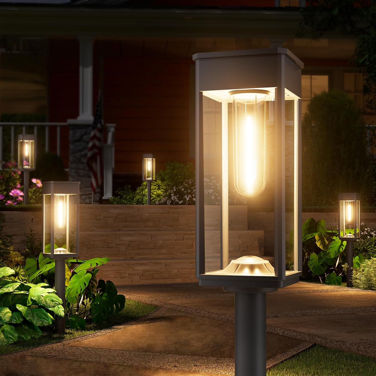 Garden Pathway Lights: Solar Path Lights for Walkways and Gardens