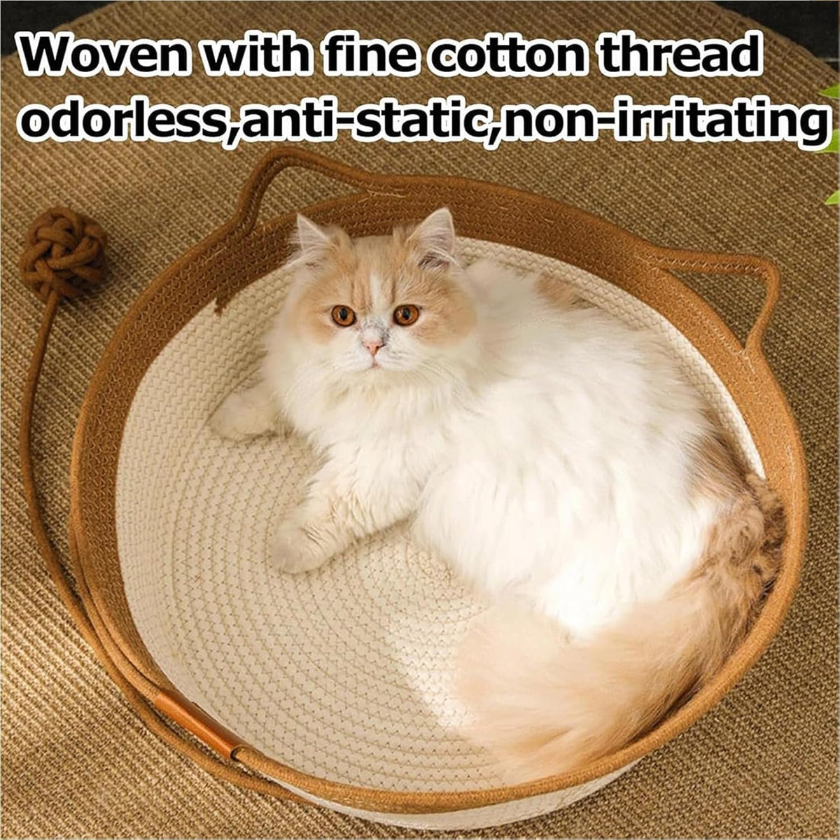 Stimuli Handwoven Basket for Cats