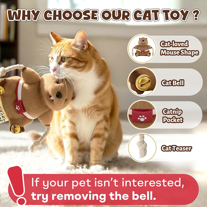Cat Wrestling Glove Puppet Toy