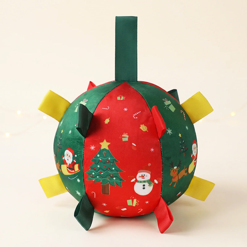 Christmas Dog Ball – Smart Rechargeable Automatic Motion Ball, Perfect Holiday Birthday Gift for Dogs