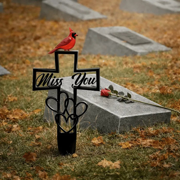 ๐ฆ๐Metal Cemetery Memorial Plaque for Remembranceโ๏ธ