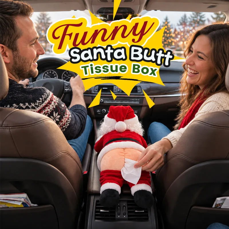 π
Funny Santa Butt Tissue Holder β Cheeky Christmas Decor