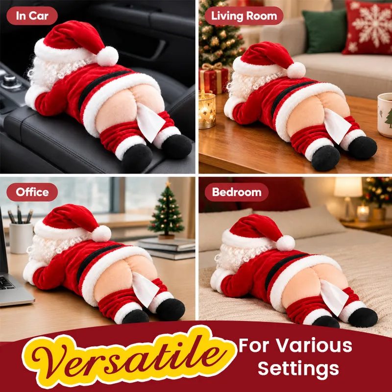 π
Funny Santa Butt Tissue Holder β Cheeky Christmas Decor