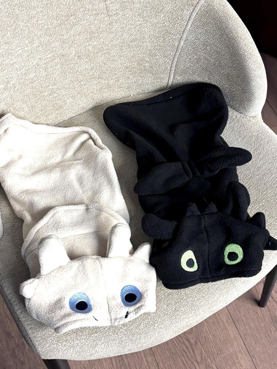 Halloween Devil Dragon Pet Costume, Dog & Cat Fall Winter Outfit
