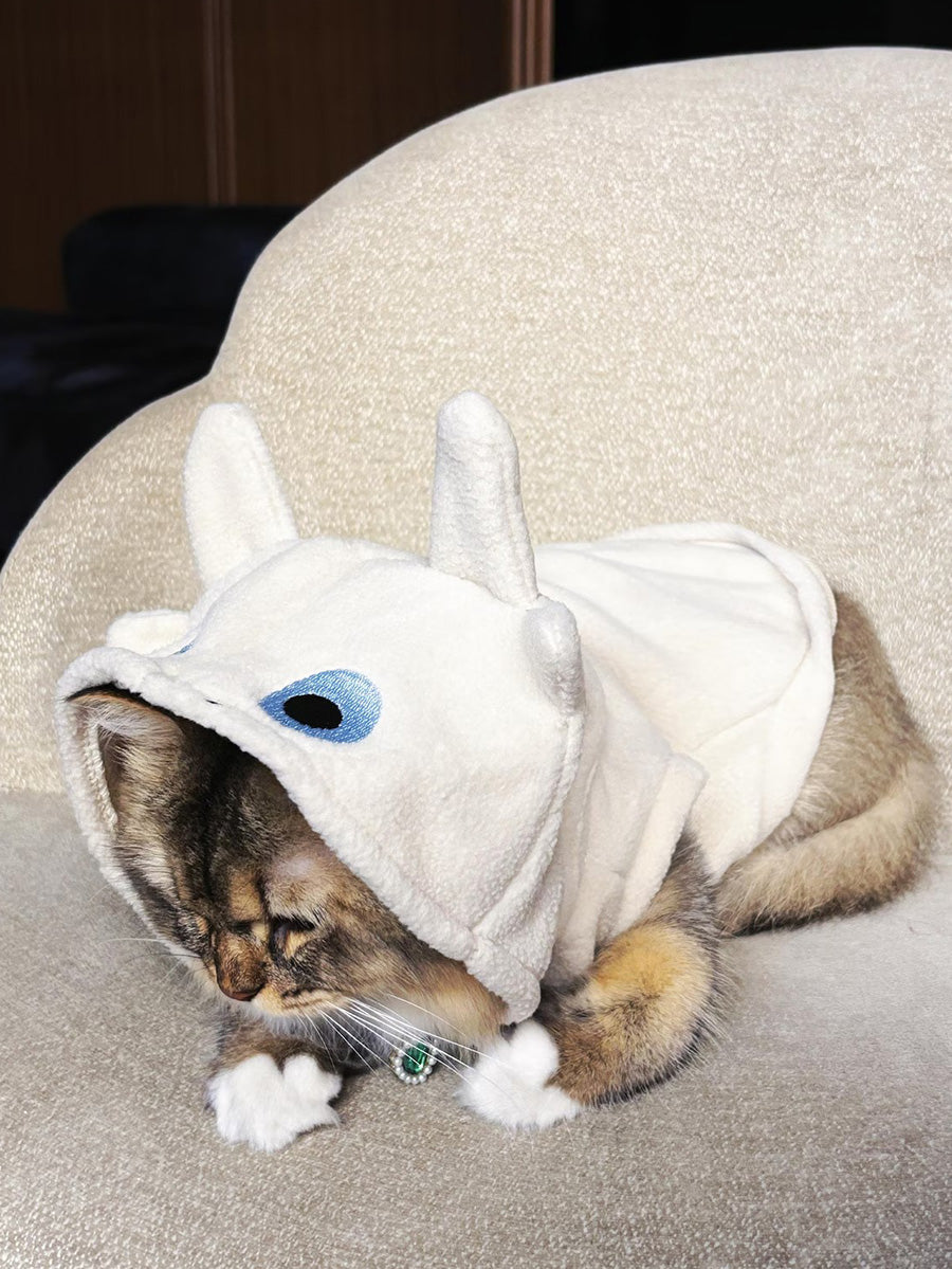 Halloween Devil Dragon Pet Costume, Dog & Cat Fall Winter Outfit