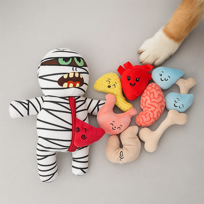 Halloween Zombie Mummy Dog Toys