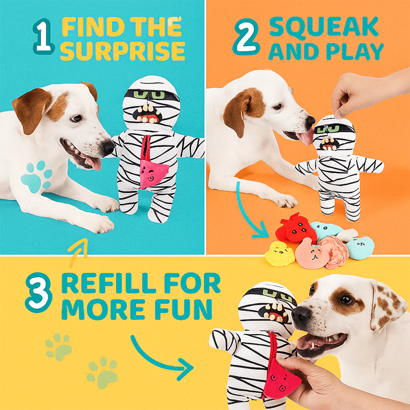 Halloween Zombie Mummy Dog Toys