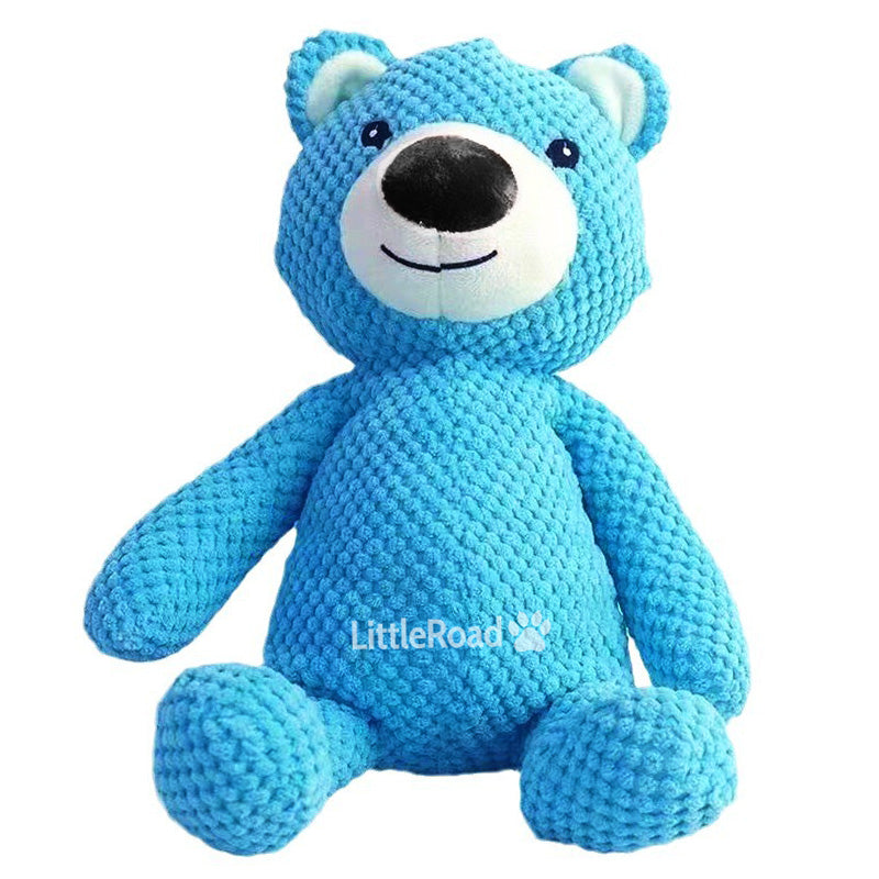 Indestructible Teddy Bear Toy For Aggressive Chewers | The Blue Giant Bear