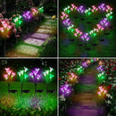 Solar Lily Garden Stake Lights