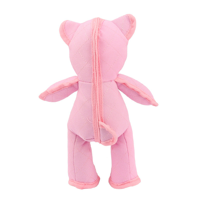 2026 Upgrade Indestructible & Interactive Bear Dog Toys For Heavy Chewers