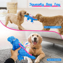 Squeaky crocodile plush for aggressive chewers ๐