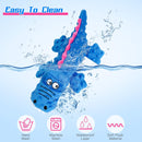 Squeaky crocodile plush for aggressive chewers ๐