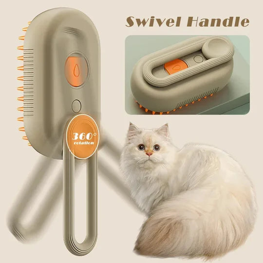 Pet Steam Brush - No More Fur Anywhere