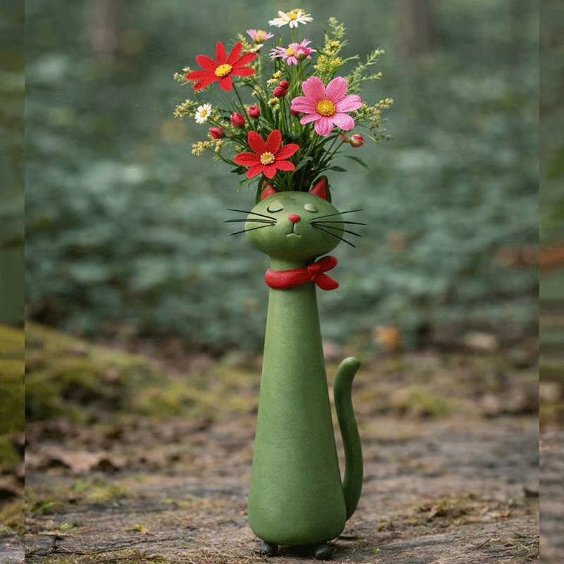 💖🎁2026 Mother's Day Gifts 49% OFF -- 😻Quirky Cat Vase