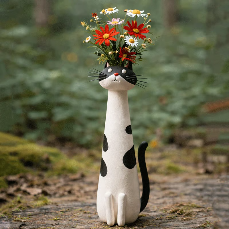 💖🎁2026 Mother's Day Gifts 49% OFF -- 😻Quirky Cat Vase