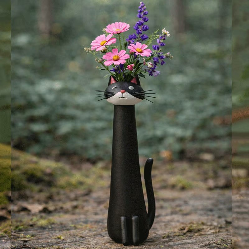 💖🎁2026 Mother's Day Gifts 49% OFF -- 😻Quirky Cat Vase