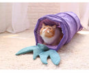 Cat Tunnel – Colorful Flower Design for Play and Relaxation