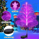 3 Pack Seven Colors Gradient Solar Christmas Tree Lights