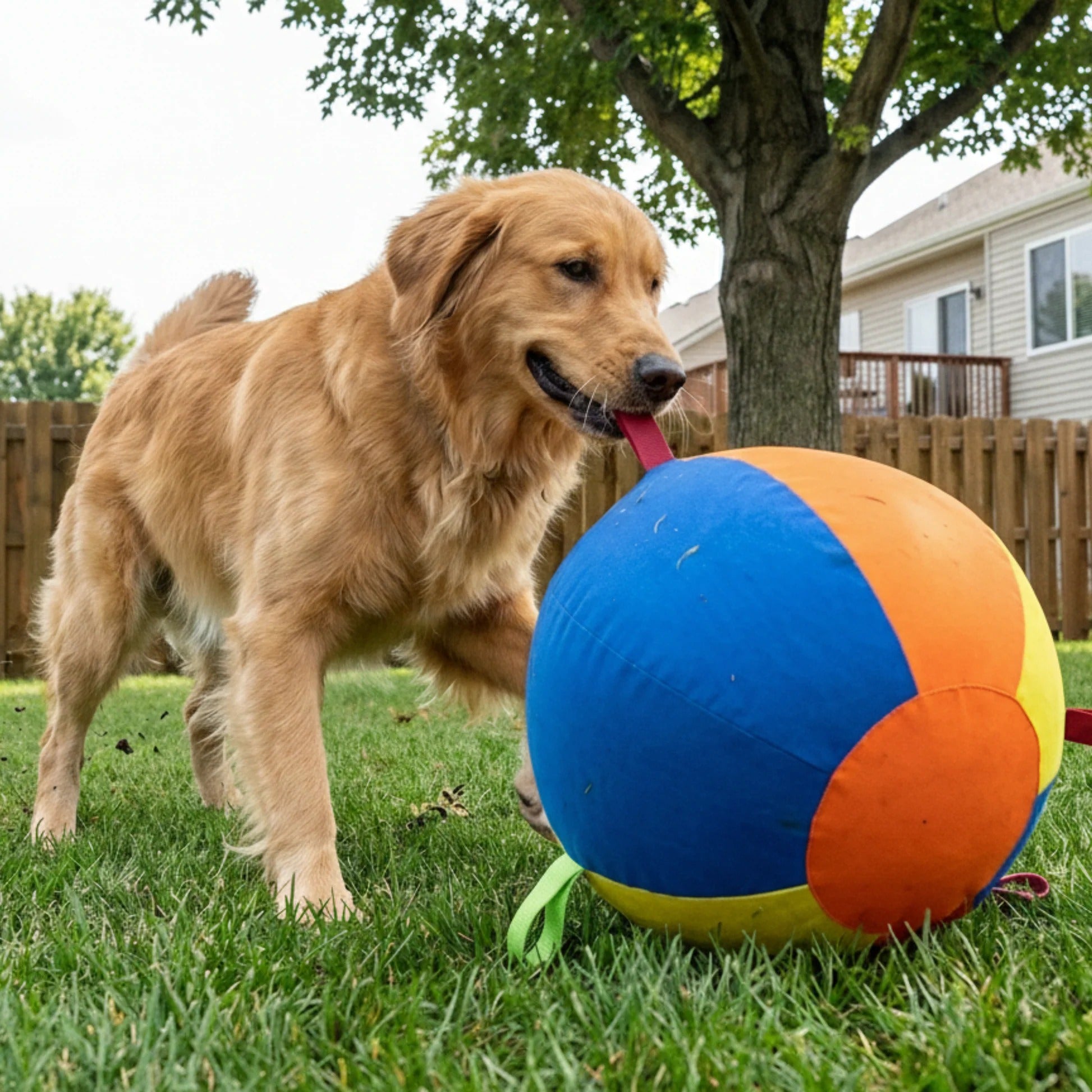 Calming Jumbo Ball Toy for Dogs