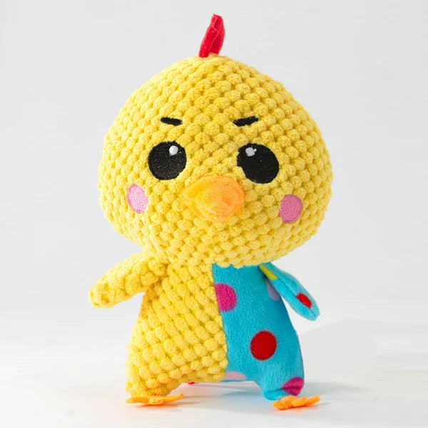 Immortal Squeaky Plush Toy for Aggressive Chewers -Small and Medium Dogs