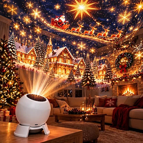 š
Turn Any Room Into a Christmas Wonderland ā Holiday Projection Night Light
