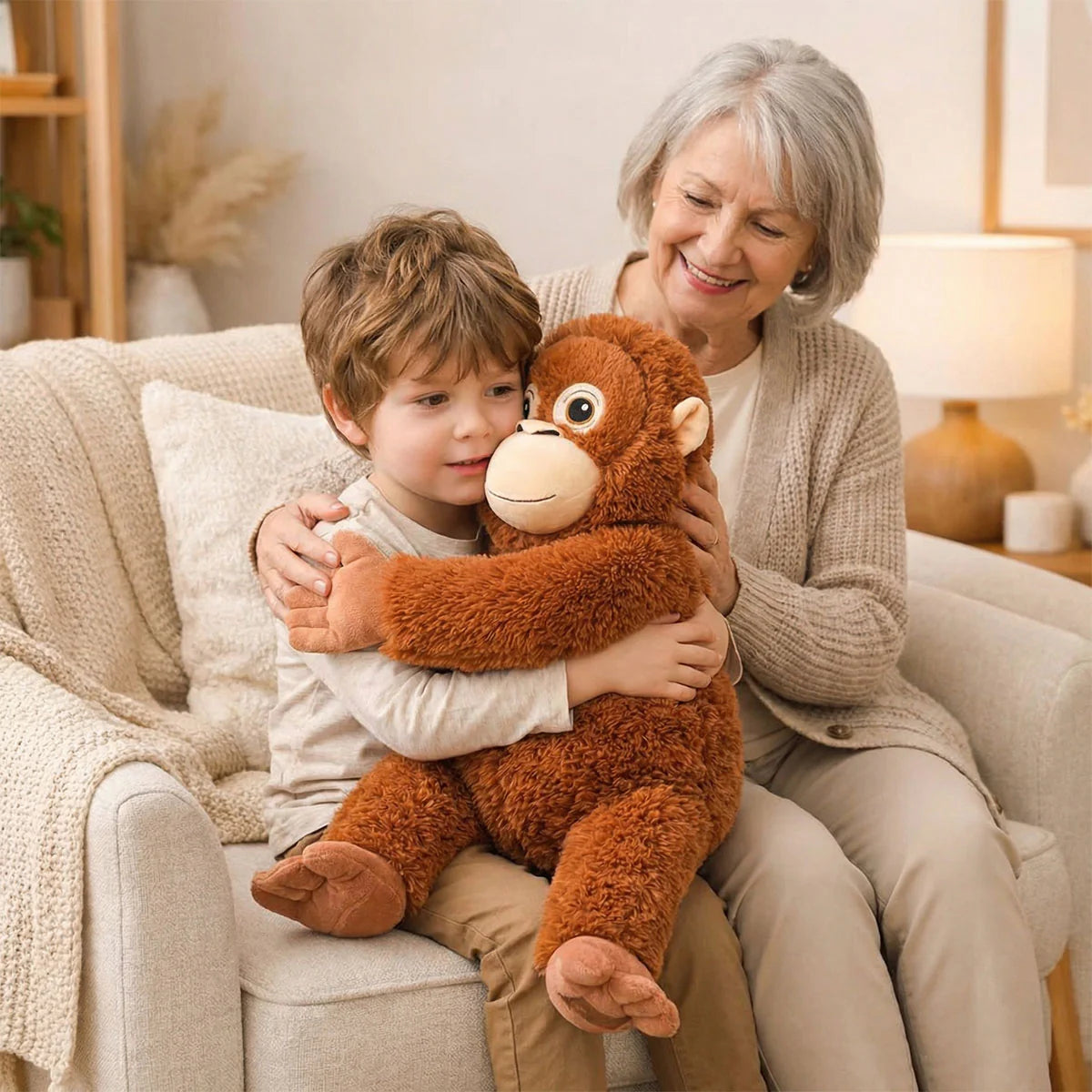 26" Punch The Monkey Stuffed Animal
