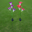 Solar Lily Garden Stake Lights