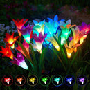 Solar Lily Garden Stake Lights