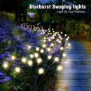 Solar Garden Lights - Starburst Swaying Light, Sway by Wind