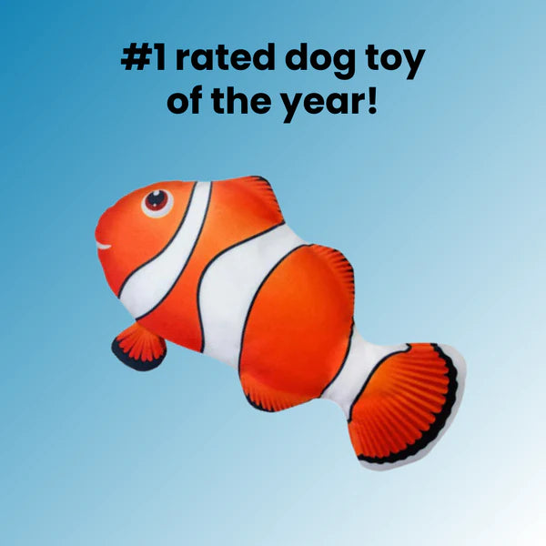 DancingFish  Floppy Fish Dog Toy