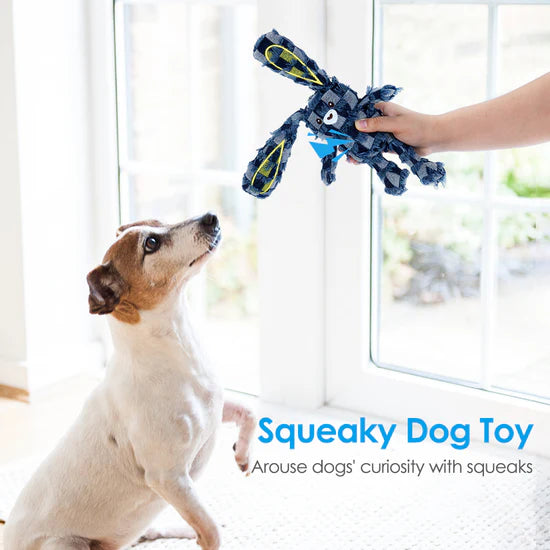 MightyBear 3.0 - Indestructible & Interactive Bear Dog Toys For Heavy Chewers