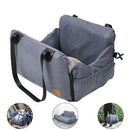 Waterproof Dog Booster Seat for Car with Storage Pockets - First Class