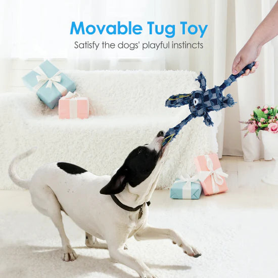 MightyBear 3.0 - Indestructible & Interactive Bear Dog Toys For Heavy Chewers