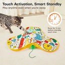 Interactive Hide & Seek Cat Toy With Moving Feather