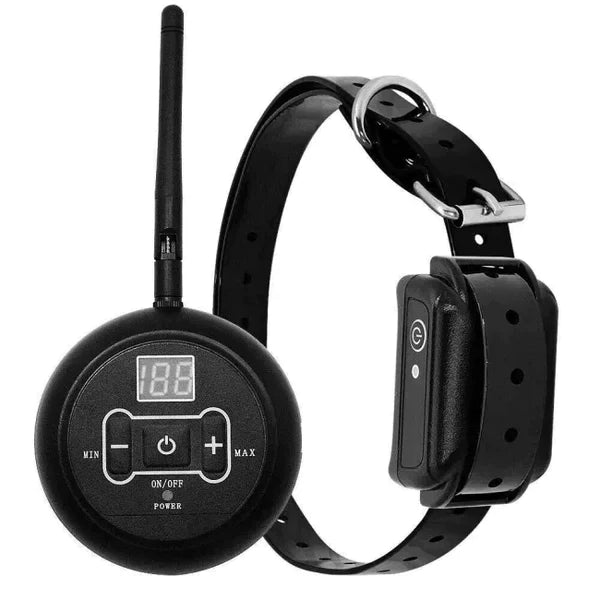TeqHome Waterproof Dog Training Collar - Rechargeable Shock Collar With Remote, Tone & Static Modes For 2 Dogs, Electric Fence System