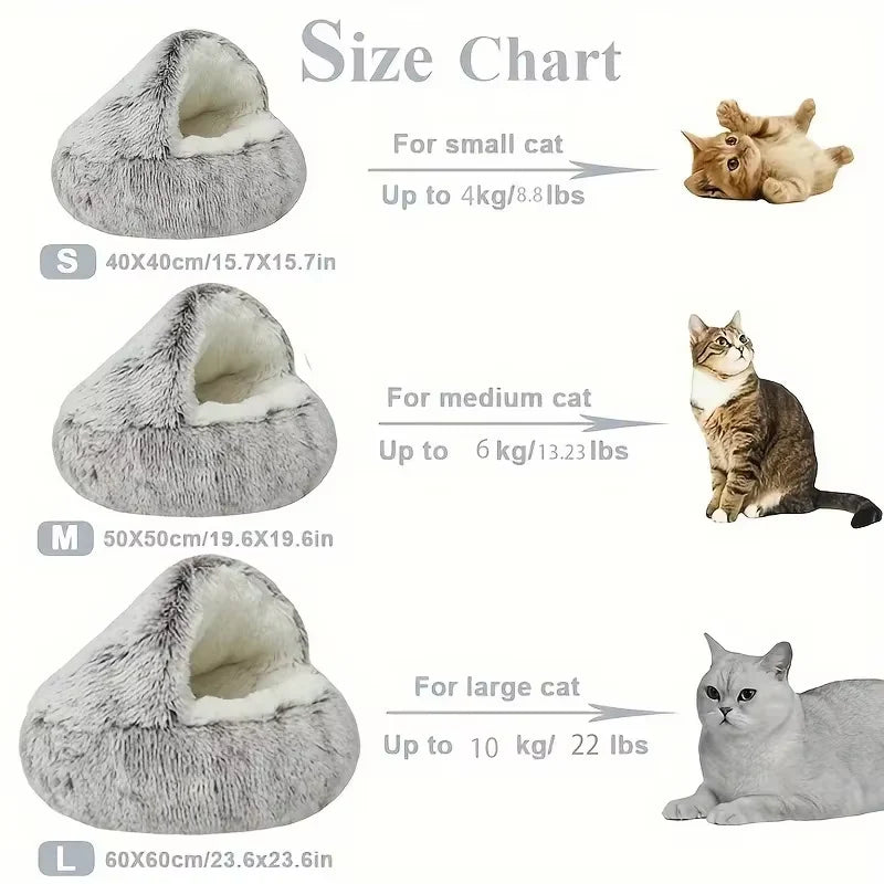 Calming Nest Cat Bed