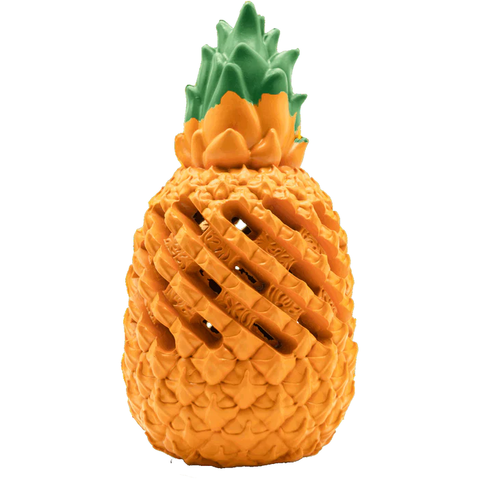 Pineapple Dog Chew Toys With Treat Fill for Aggressive Chewer