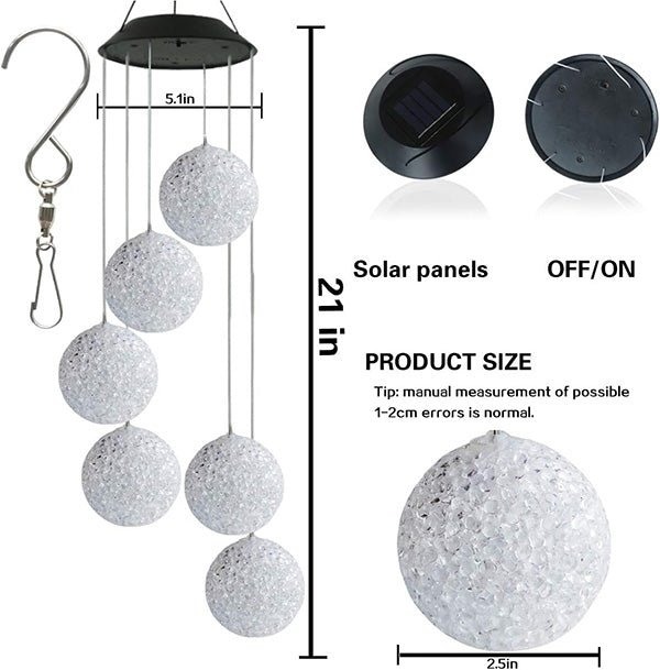 🦋 Enhance Your Garden - ✨Creative Bird Design Solar Wind Chimes