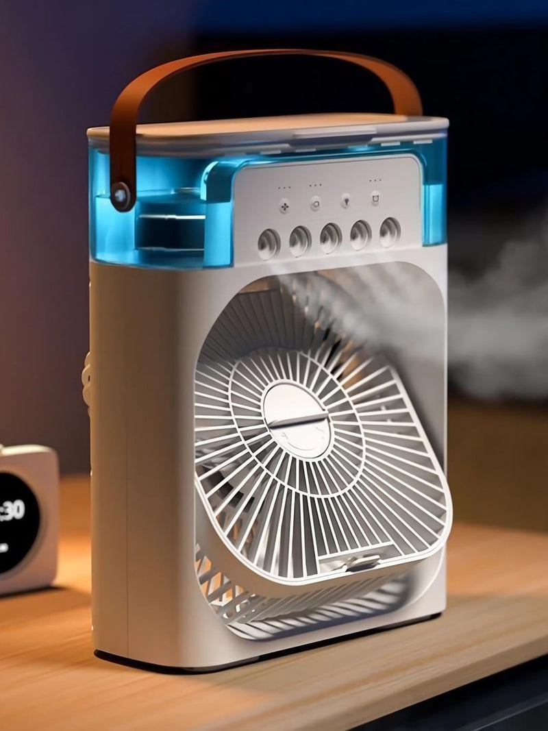 Fan Add Ice Mini Ice Misting Fan