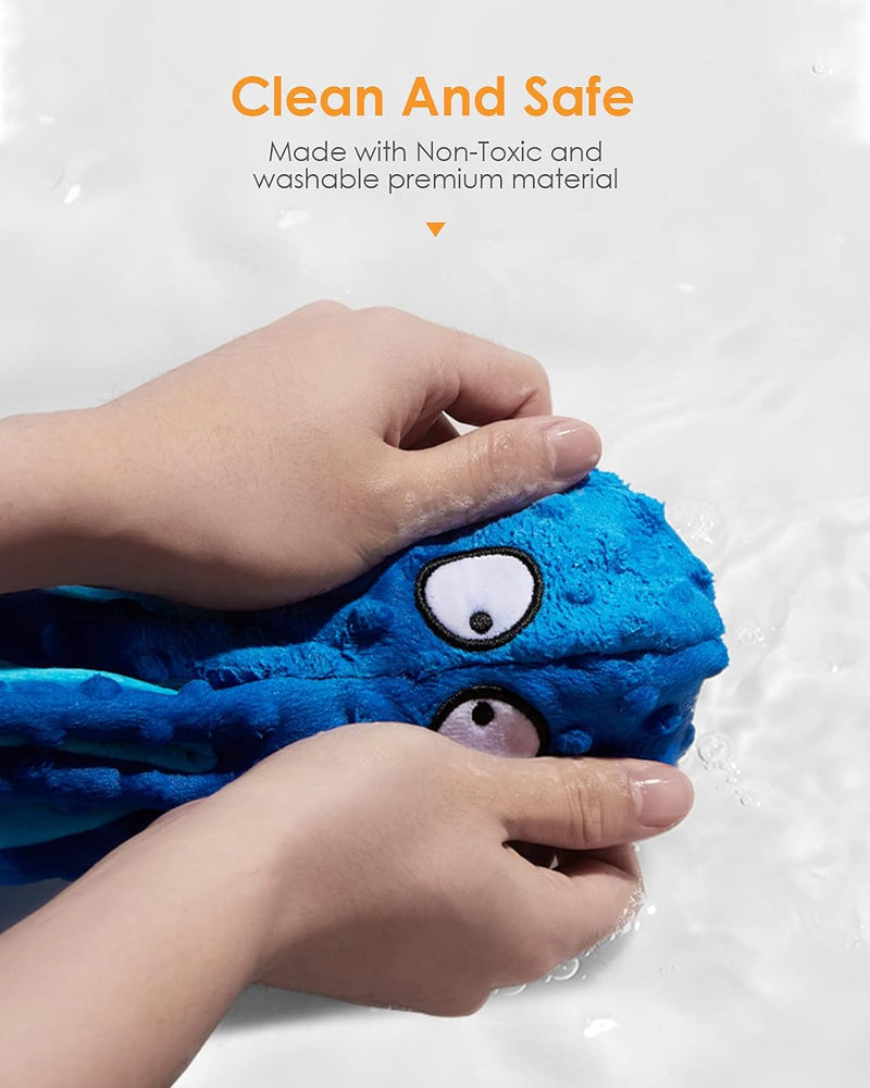 No Stuffing Octopus Squeaky Dog Toys