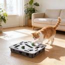 Cat Scratch Puzzle Enrichment Box: Nail File Stress Free Alternative to Clippers and Grinders