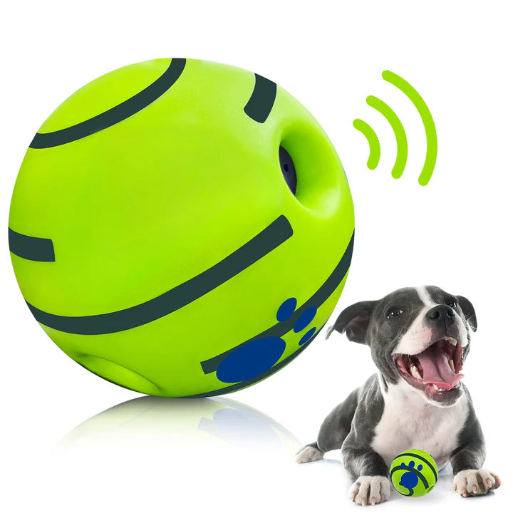 Wobble Giggle Ball Dog Toy