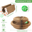Cat Toy with Scratching Pad for Indoor Cats