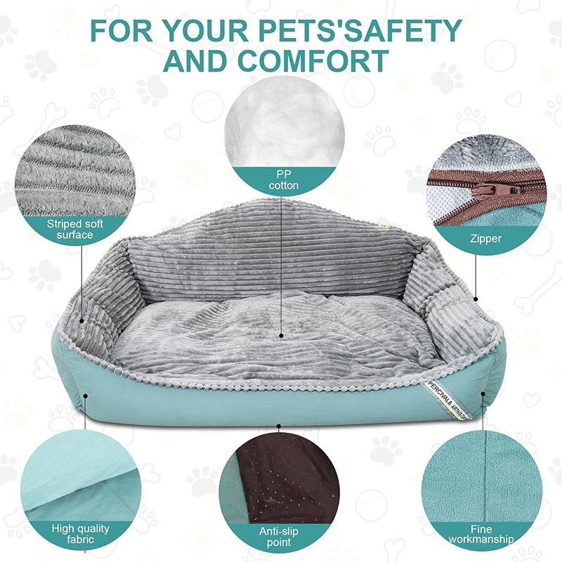 All Seasons Thickened Warm Dog Bed