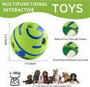 Wobble Giggle Ball Dog Toy